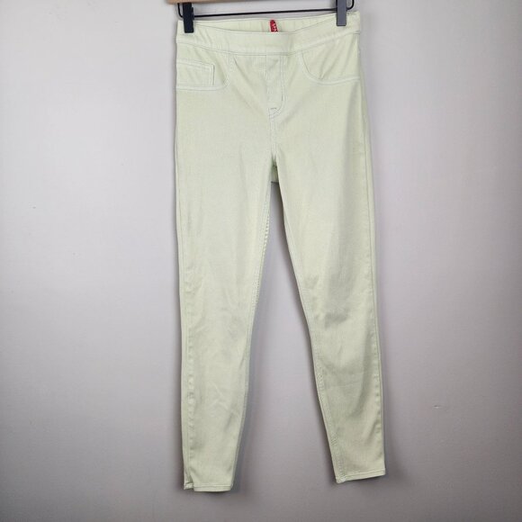Spanx Womens Mint Green Jeggings Size S/P Stretch Denim Pants - Picture 1 of 10